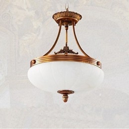 Europese marmeren lamp koperen kroonluchter lichten