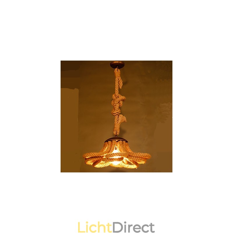Amerikaanse Pastoralge Touwlamp Retro