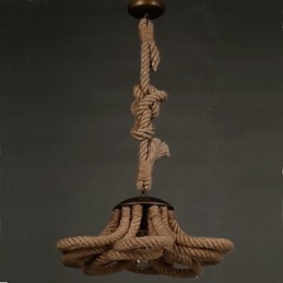 Amerikaanse Pastoralge Touwlamp Retro