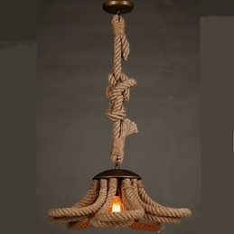 Amerikaanse Pastoralge Touwlamp Retro
