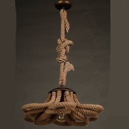 Amerikaanse Pastoralge Touwlamp Retro