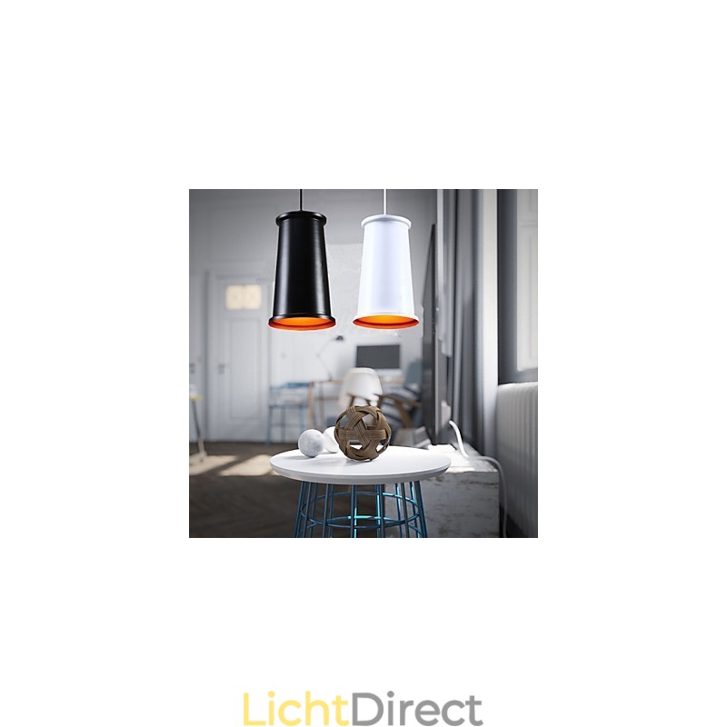 Klassieke rustieke vintage mini-stijl schilderij metalen hanglamp