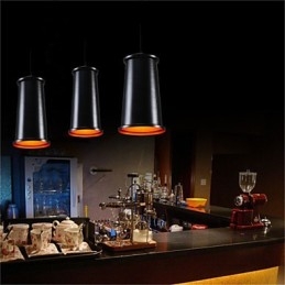 Klassieke rustieke vintage mini-stijl schilderij metalen hanglamp