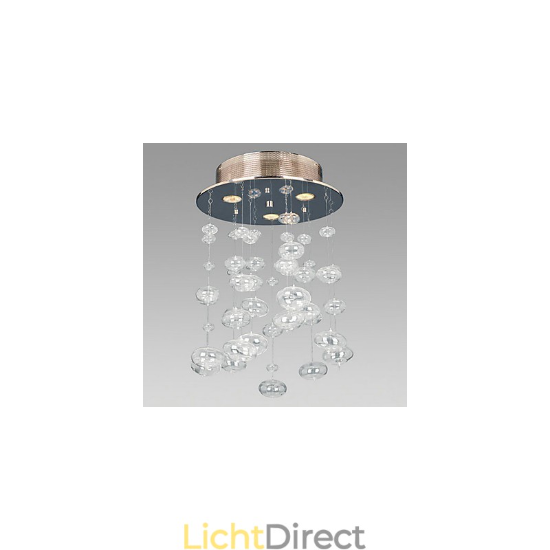 Semi-inbouw met 3 lampen