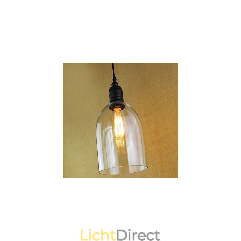 Traditionele klassieke vintage retro landelijke hanglamp