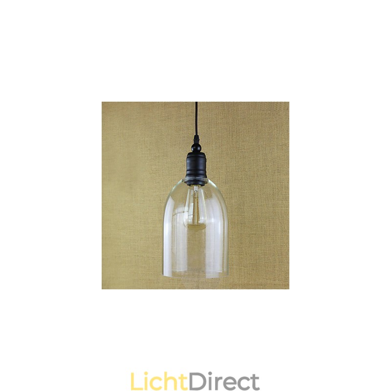 Traditionele klassieke vintage retro landelijke hanglamp