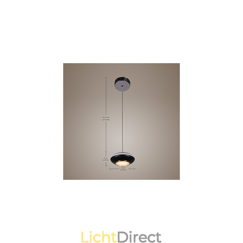 9W Modern Vliegende schotel Ontwerp Hoge Kwaliteit Hanglamp Café