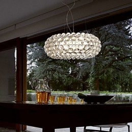 Gekralen hanglamp met 1 lichtbron
