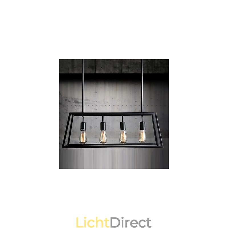 Rustieke Lodge Mini Stijl Gegalvaniseerde Metalen Kroonluchter
