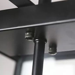 Rustieke Lodge Mini Stijl Gegalvaniseerde Metalen Kroonluchter