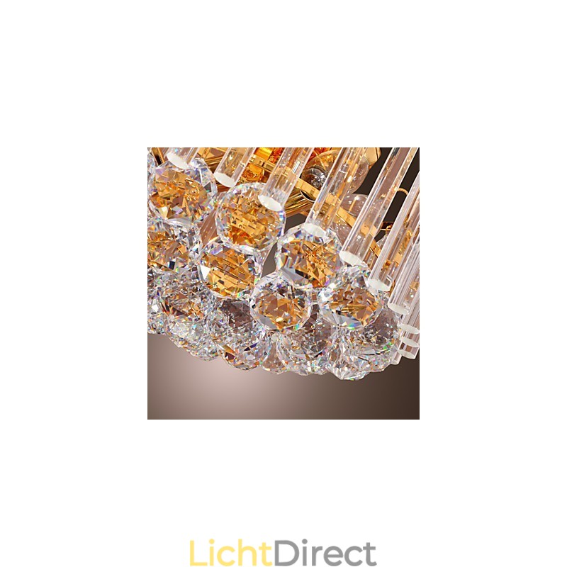 Luxe kristallen kroonluchter met 7 lampen