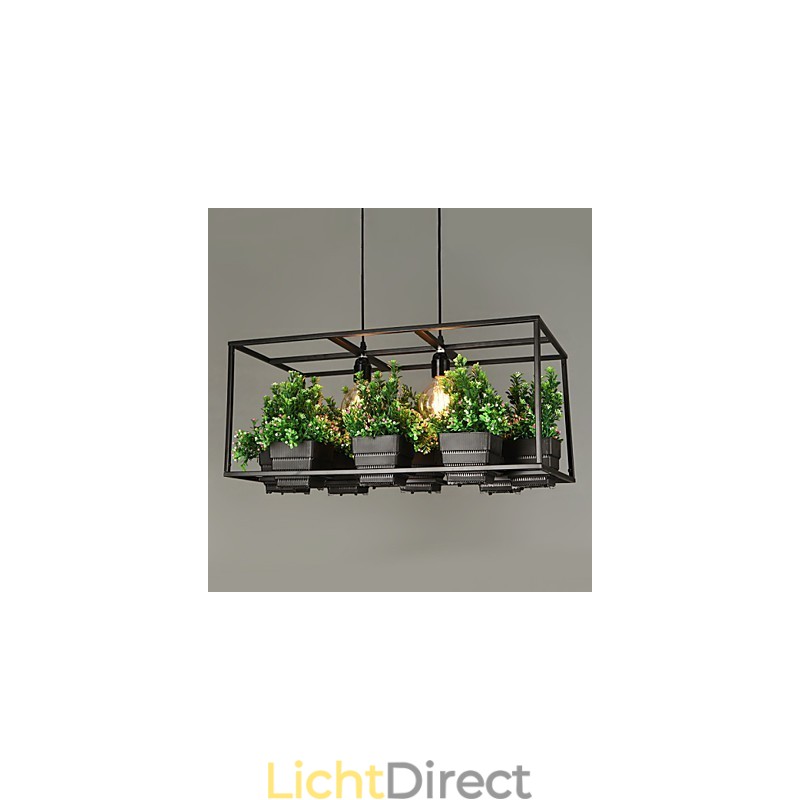 Moderne, eigentijdse decoratieve design hanglamp (planten niet inbegrepen)