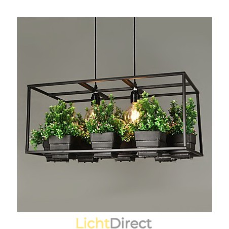 Moderne, eigentijdse decoratieve design hanglamp (planten niet inbegrepen) Moderne, eigentijdse decoratieve design hanglamp (planten niet inbegrepen)