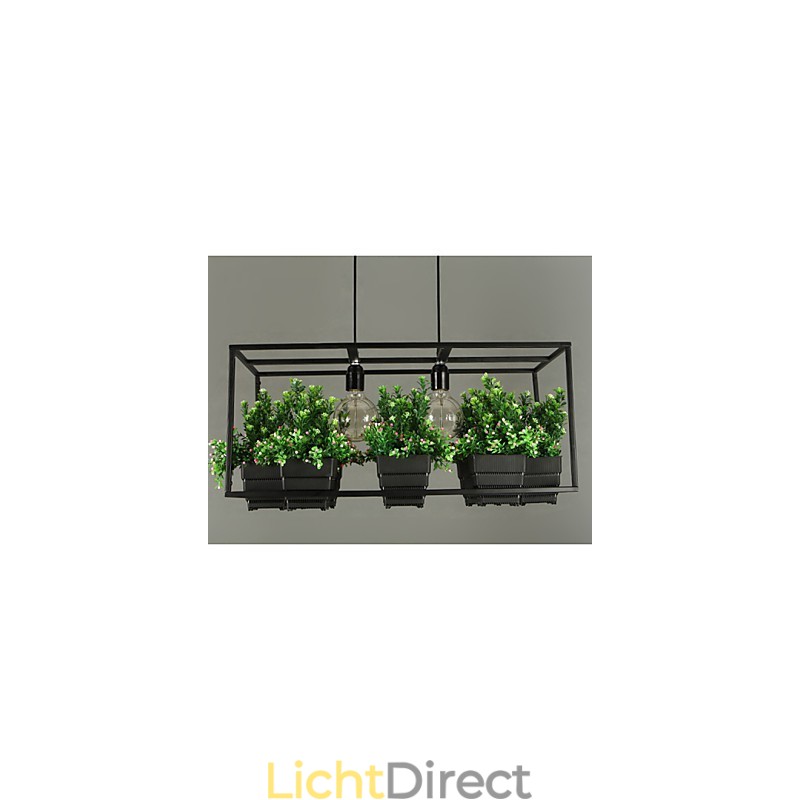 Moderne, eigentijdse decoratieve design hanglamp (planten niet inbegrepen)