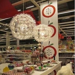 Europese stijl creatieve paardenbloem hanger