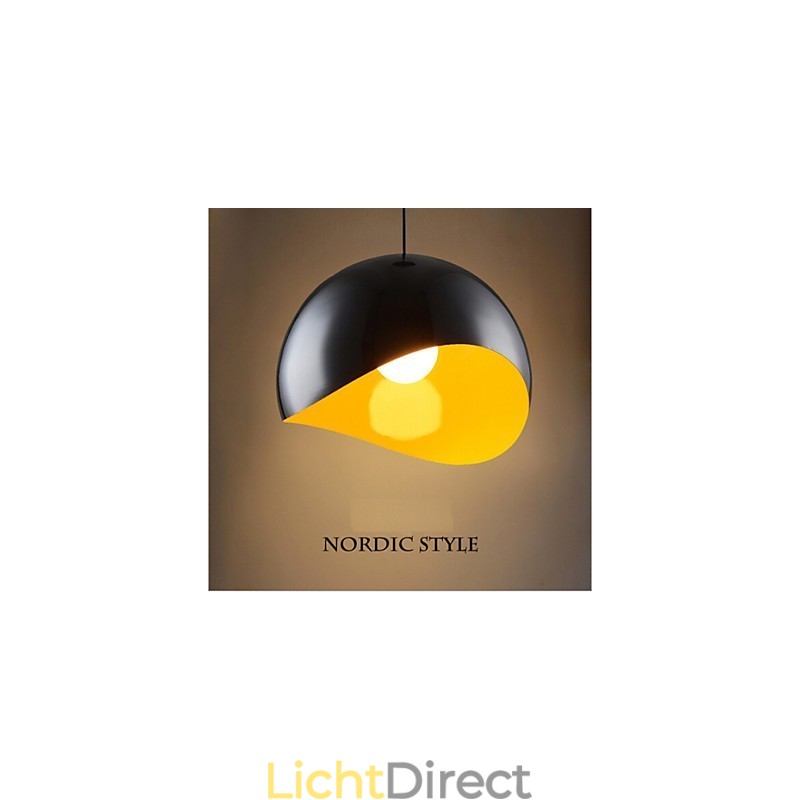 Retro Apple hanglamp met lampvoet
