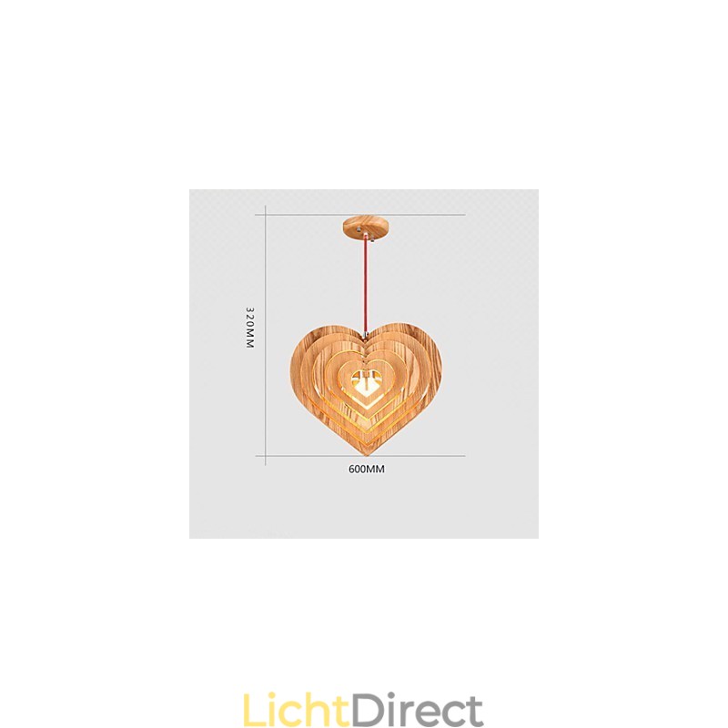 Kroonluchter Mini Stijl Lantaarn Hout Bamboe