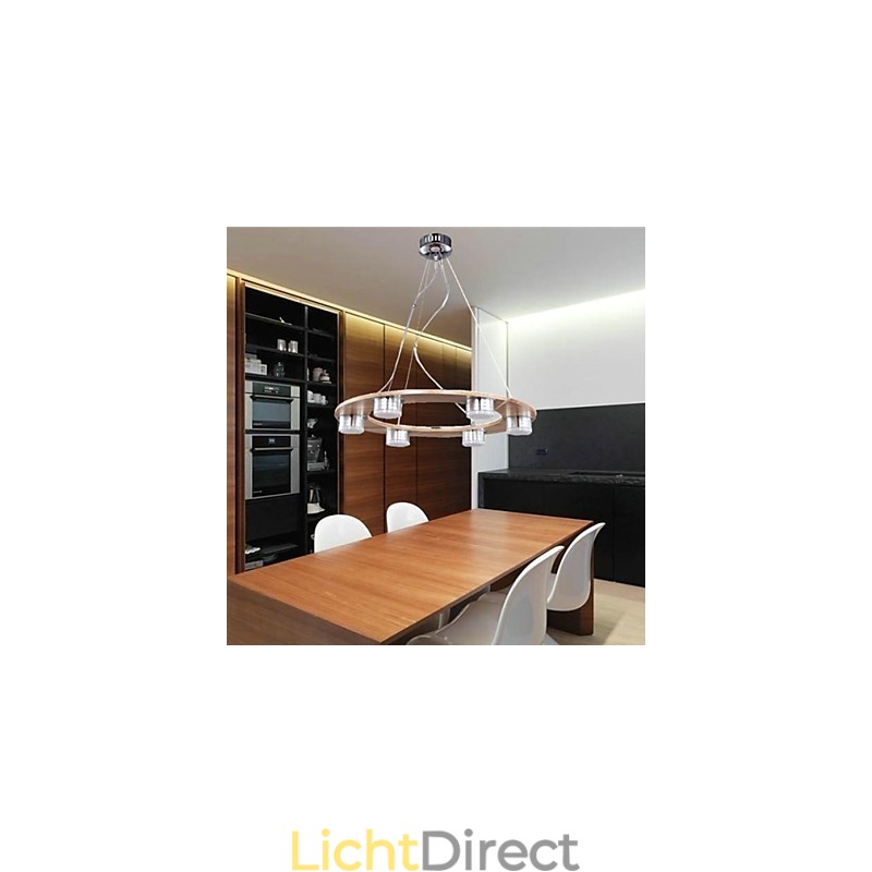 Hanglampen Modern Hedendaags Hout Bamboe