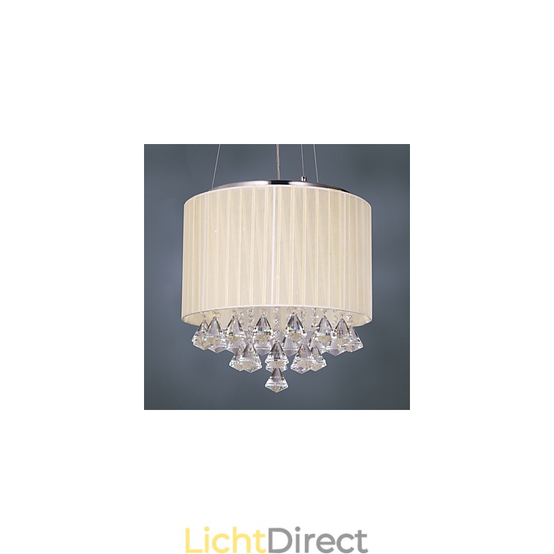 Elegante kristallen hanglamp met 4 lampen