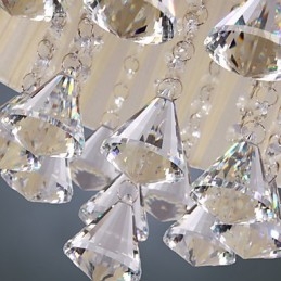 Elegante kristallen hanglamp met 4 lampen