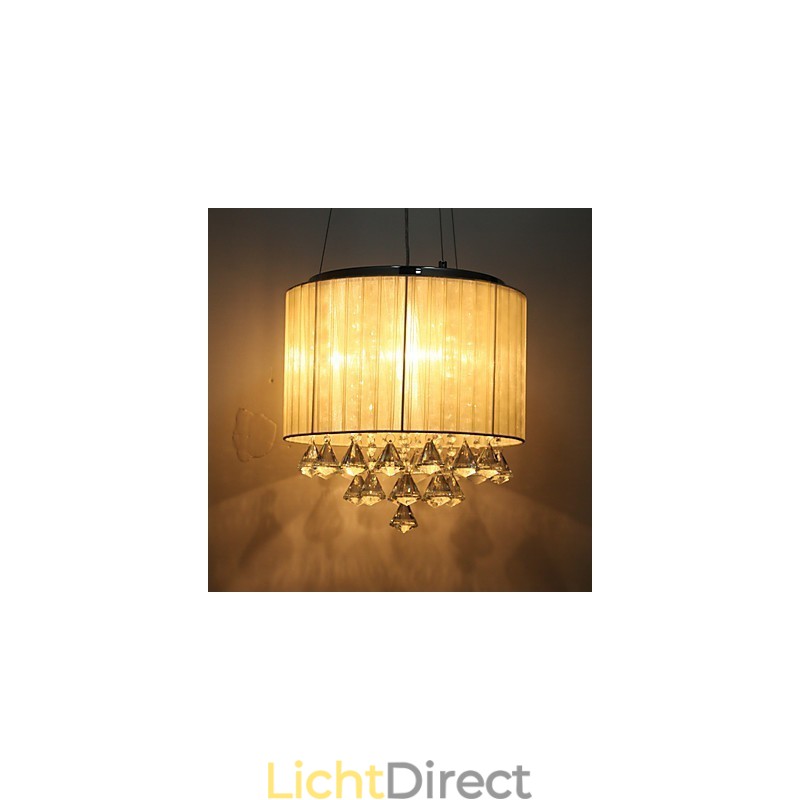 Elegante kristallen hanglamp met 4 lampen