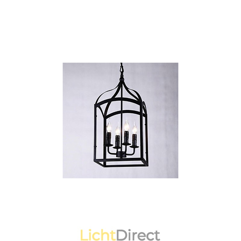 Moderne eigentijdse traditionele klassieke rustieke lodge retro lantaarn land globe mini stijl metalen hanglamp