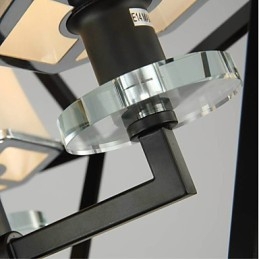 Hanglampen 3 lampen Landelijk Buiten Metaal