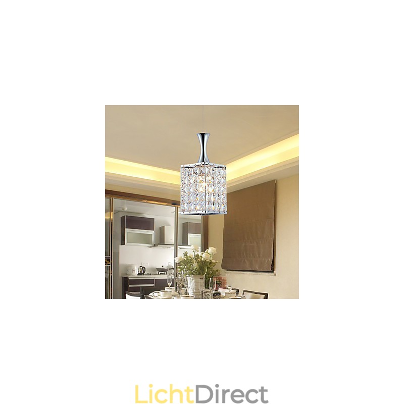 3 lampen metalen frame K9 kristallen kroonluchter hanglamp stuurlamp