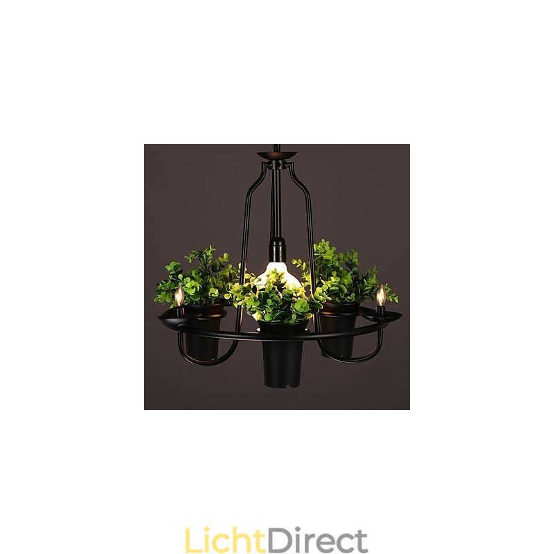 Moderne, eigentijdse decoratieve design hanglamp (planten niet inbegrepen)