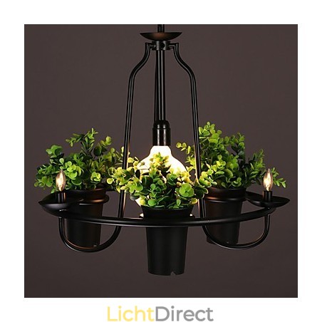 Moderne, eigentijdse decoratieve design hanglamp (planten niet inbegrepen) Moderne, eigentijdse decoratieve design hanglamp (planten niet inbegrepen)