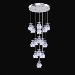 Restaurant 15 Hoofd Van Moderne Eenvoudige Kristallen Hanger Hanger