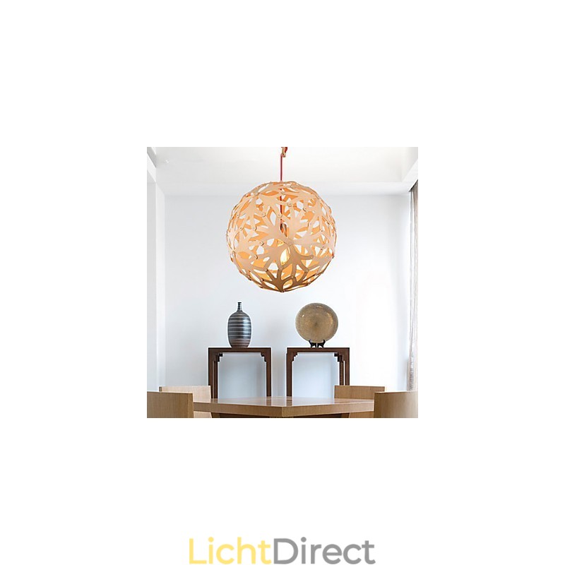 Kroonluchter Mini Stijl Lantaarn Hout Bamboe