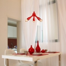 Plafondlamp met 3 lampen