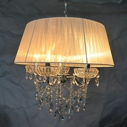 Dainty Chic 5-lichts hanglamppatroon met bloesem