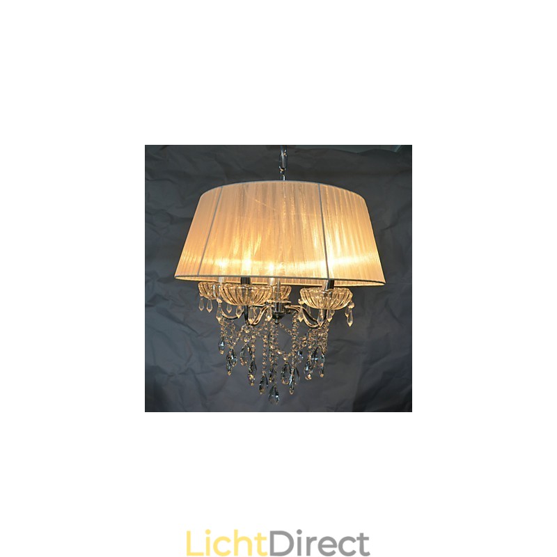Dainty Chic 5-lichts hanglamppatroon met bloesem