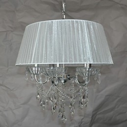Dainty Chic 5-lichts hanglamppatroon met bloesem