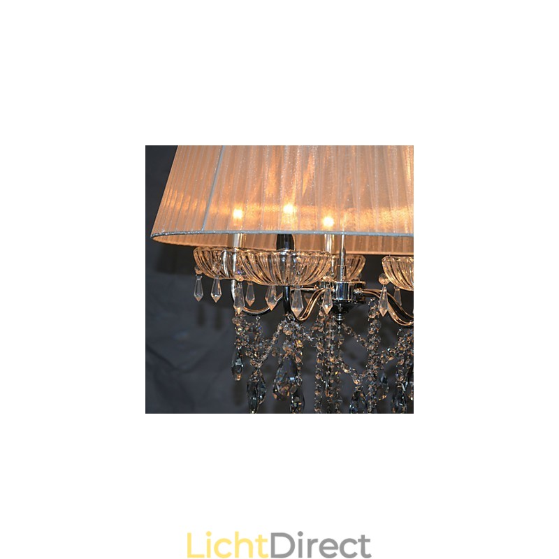 Dainty Chic 5-lichts hanglamppatroon met bloesem
