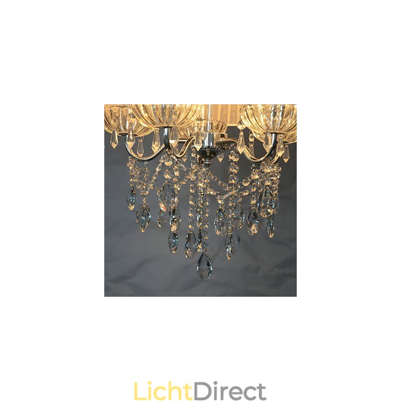 Dainty Chic 5-lichts hanglamppatroon met bloesem