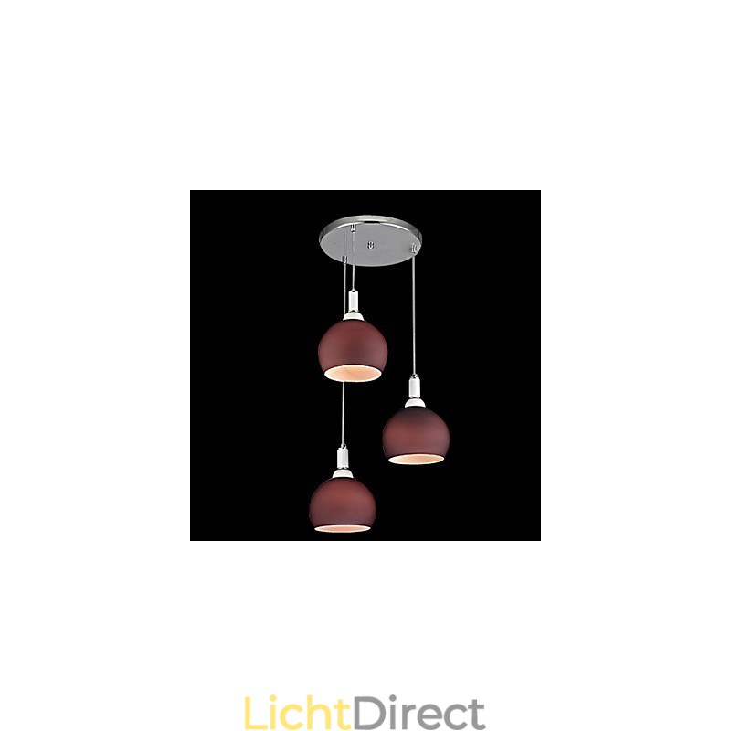 Moderne, eigentijdse mini-stijl gegalvaniseerde hanglamp