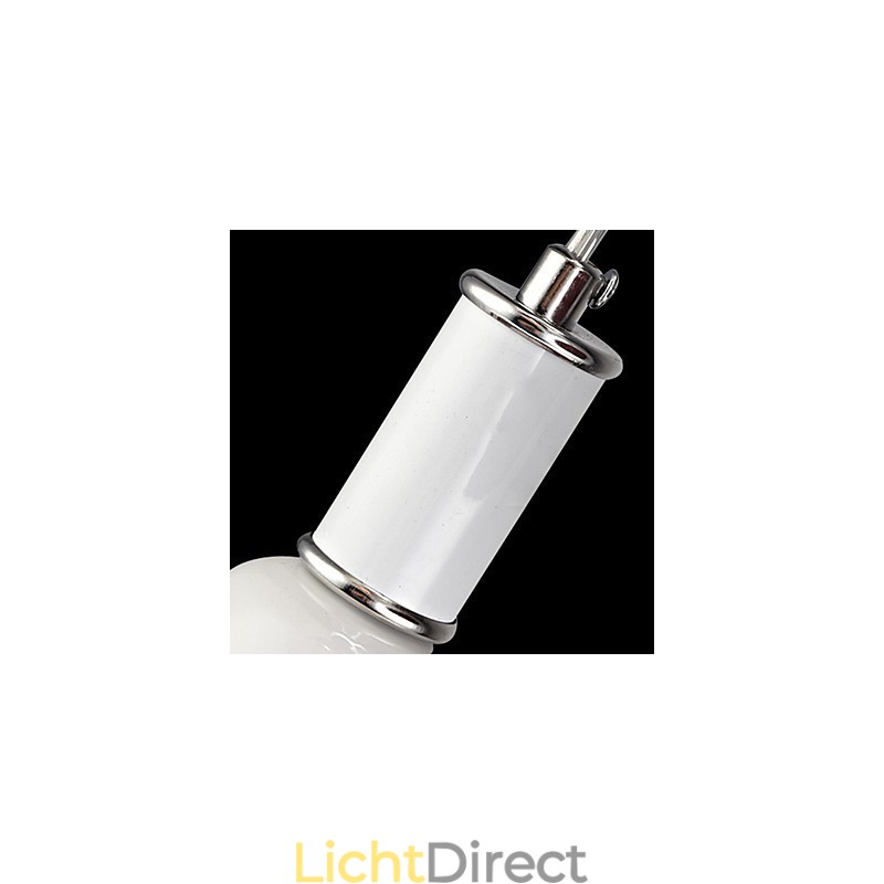 Moderne, eigentijdse mini-stijl gegalvaniseerde hanglamp