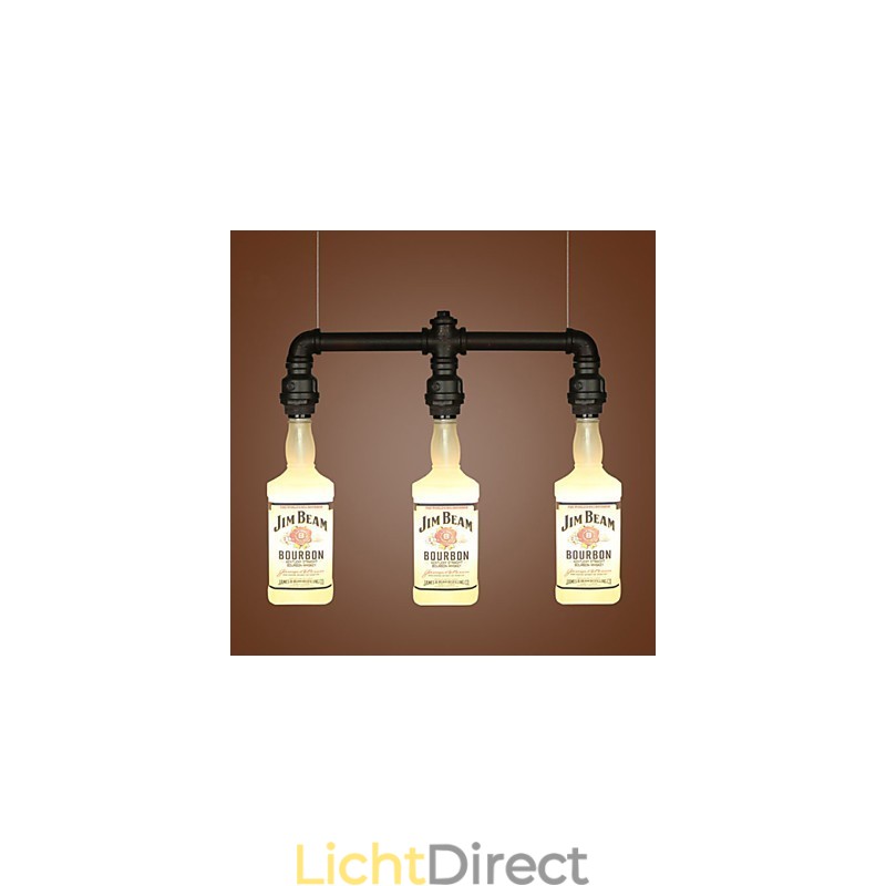 Winkelcentrum Glazen Fles Fles Hanglamp