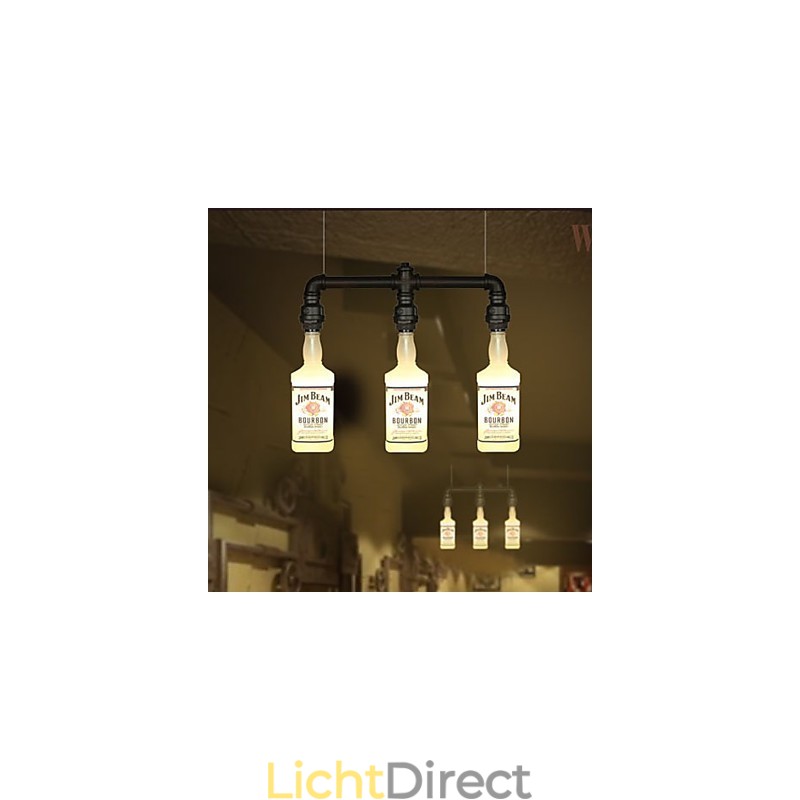 Winkelcentrum Glazen Fles Fles Hanglamp