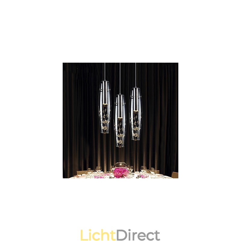 Moderne, eigentijdse mini-stijl gegalvaniseerde metalen hanglamp voor kinderen