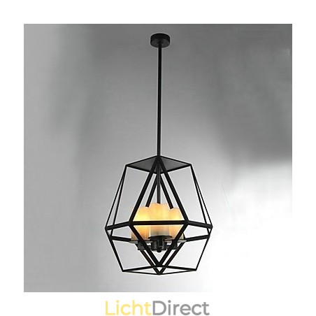 Hanglamp van metaal in landelijke mini-stijl Hanglamp van metaal in landelijke mini-stijl