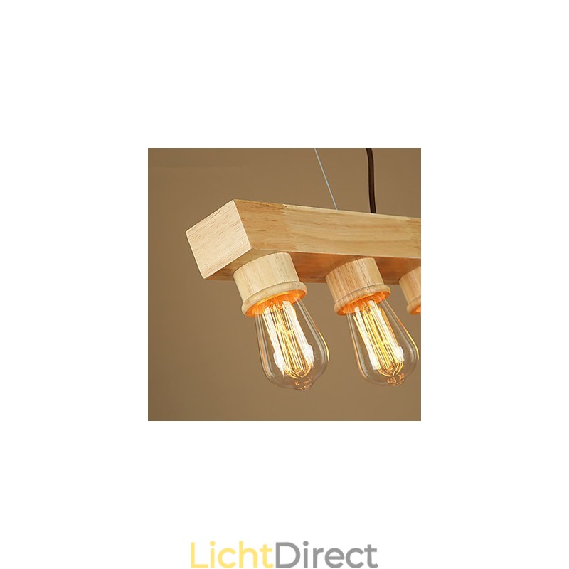 Hanglampen Landelijk Hout Bamboe
