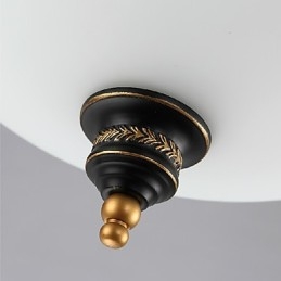 Moderne, eigentijdse mini-stijl gegalvaniseerde metalen kroonluchter