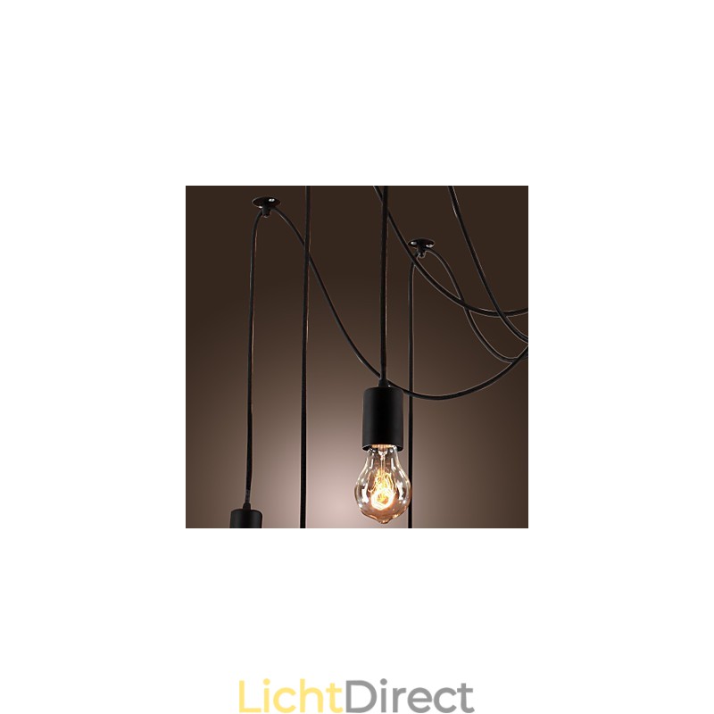 Kroonluchter Vintage Design Lampen Inbegrepen Living 10 Lampen Hanglamp