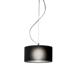 Hanglamp met zwarte kap