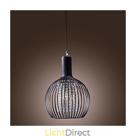 Moderne eigentijdse lantaarn kristal mini stijl gegalvaniseerde hanglamp Moderne eigentijdse lantaarn kristal mini stijl gegalvaniseerde hanglamp