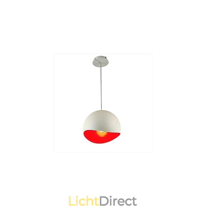 Moderne, eigentijdse metalen hanglamp